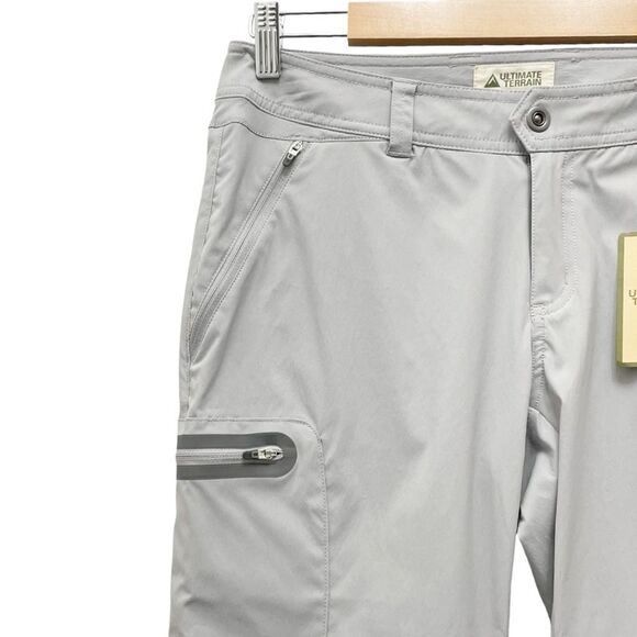NWT Ultimate Terrain Trailhead Hiking Pants in Alloy Gray Women’s Size 4 NEW - Picture 9 of 13
